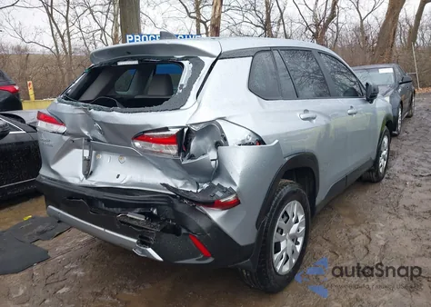 2025 Toyota Corolla Cross L from USA, damaged, VIN 7MUAAAAG0SV135701